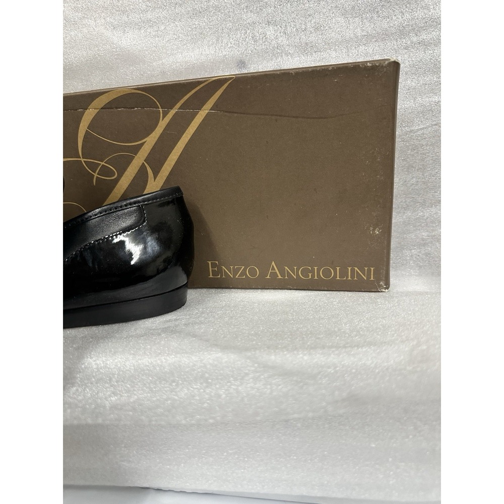 Enzo Angiolini Black Patent Leather Style Liberty In Size 10 N Black Leather‎ - Picture 2 of 10